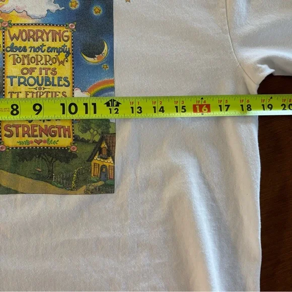 Mary Engelbreit 90s longsleeve tee, medium - Picture 6 of 9